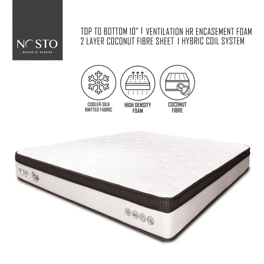 NOSTO Pluto Mattress 10″ - Galaxy Series