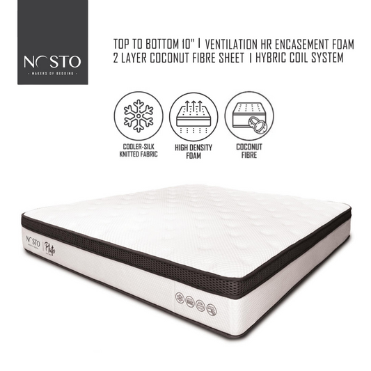 NOSTO Pluto Mattress 10″ - Galaxy Series