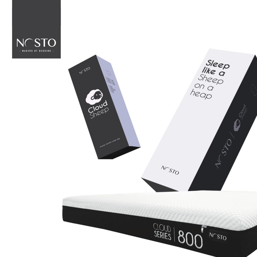 NOSTO CloudSeries 800 Memory Foam Mattress 7.5"