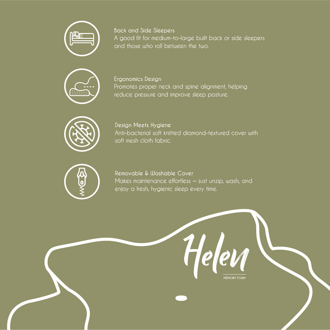 NOSTO Helen Memory Foam Pillow
