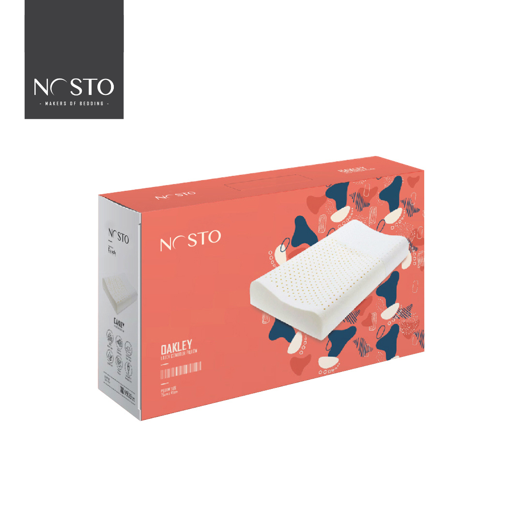 NOSTO Oakley Contour Latex Pillow