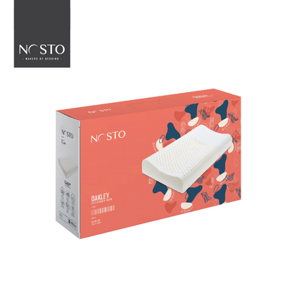 NOSTO Oakley Contour Latex Pillow
