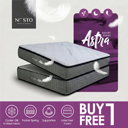 NOSTO Astra Mattress - Galaxy Series [BUY 1 FREE 1]